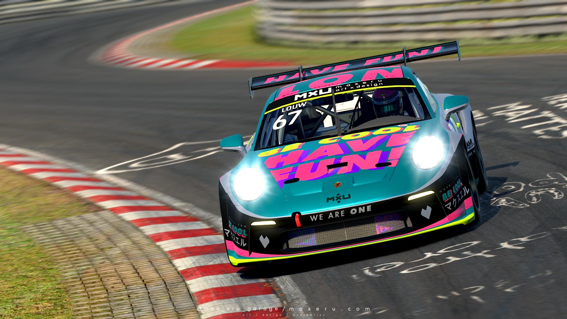 Preview of MXU Acid Aqua - Porsche 992 Cup by Bryce L.
