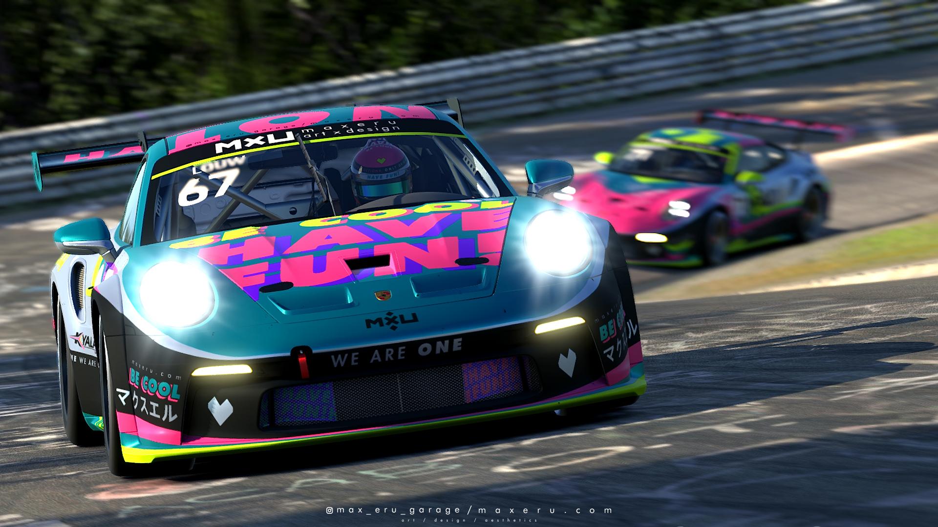 Preview of MXU Acid Aqua - Porsche 992 Cup by Bryce L.