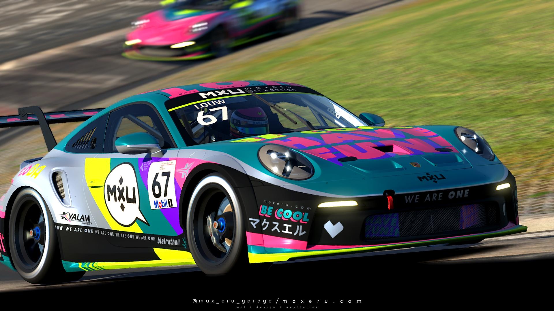 Preview of MXU Acid Aqua - Porsche 992 Cup by Bryce L.