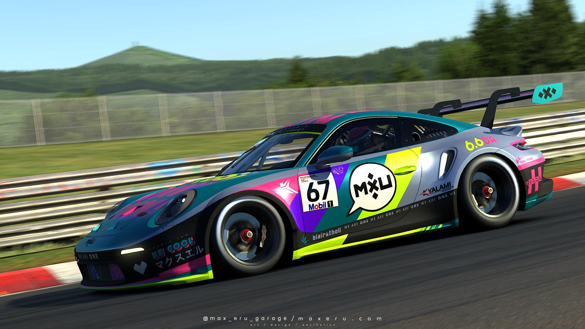 Preview of MXU Acid Aqua - Porsche 992 Cup by Bryce L.
