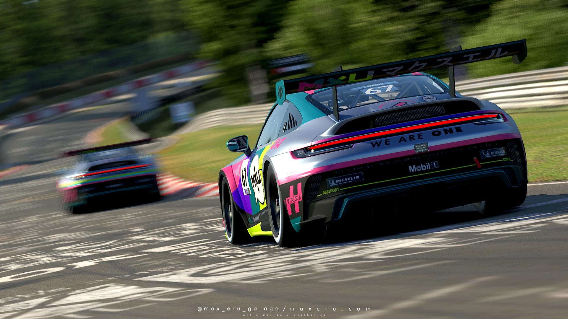 Preview of MXU Acid Aqua - Porsche 992 Cup by Bryce L.