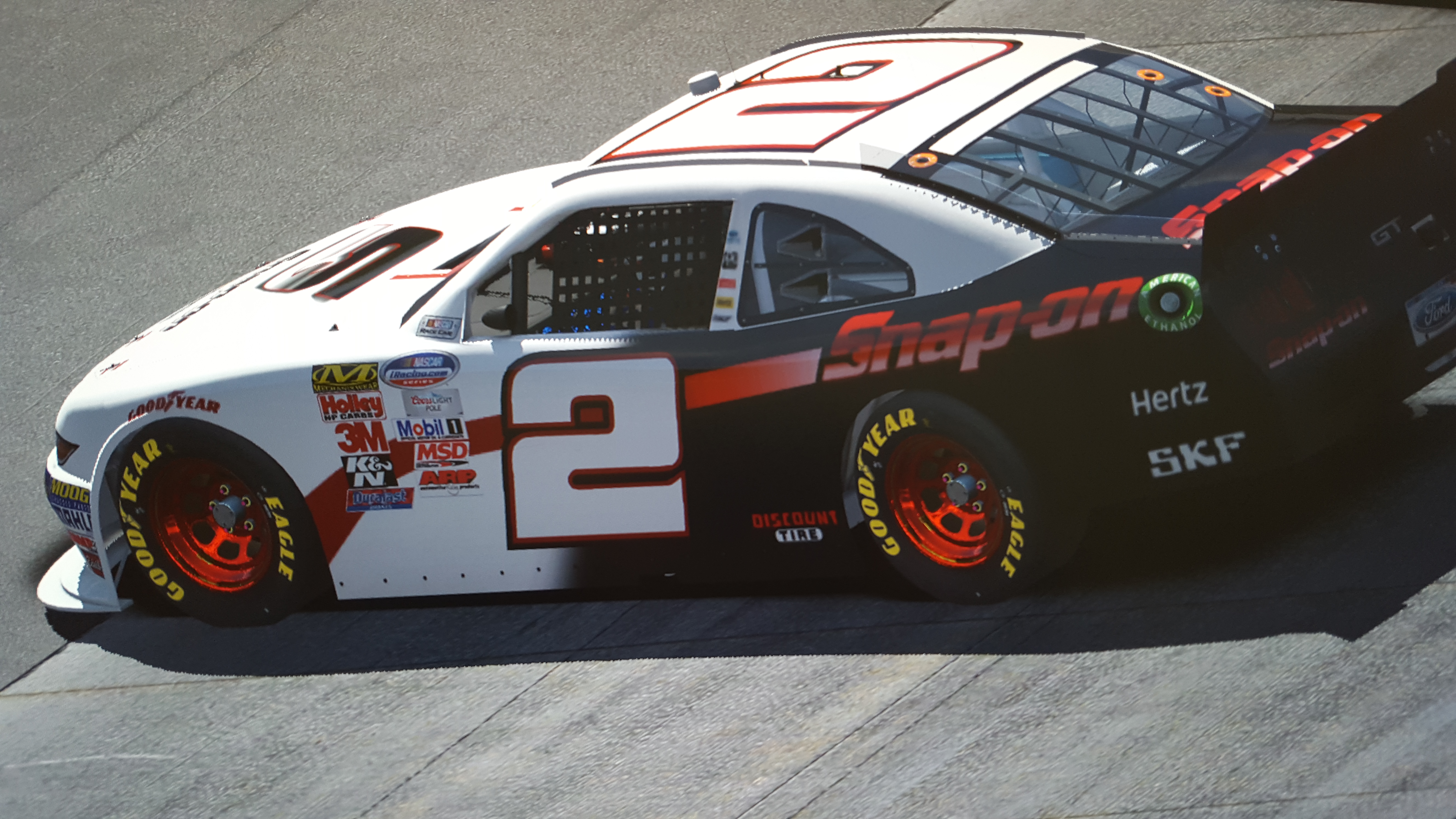 Preview of Snap-on Nationwide Mustang Fictional II by Todd Ressler