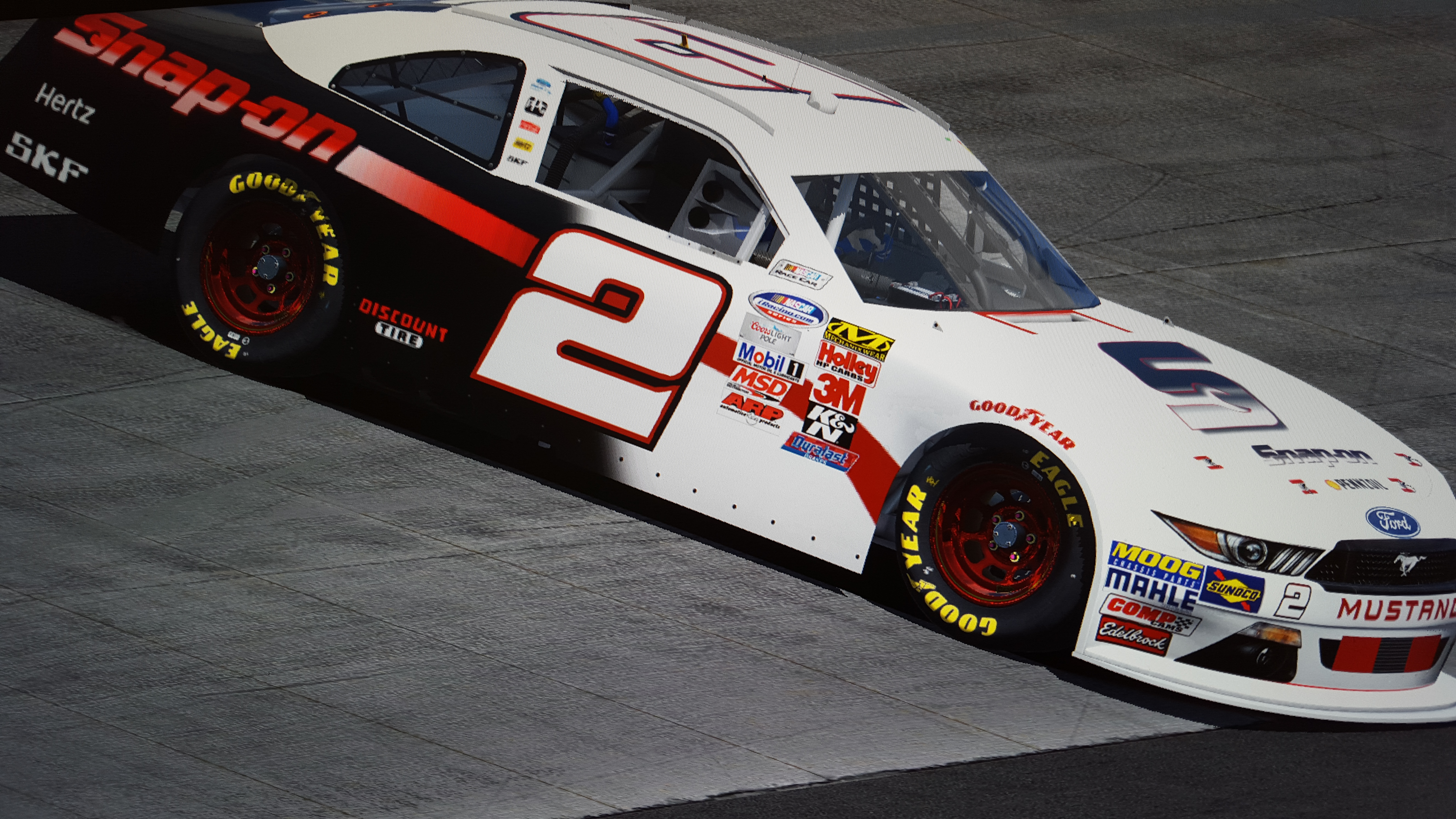 Preview of Snap-on Nationwide Mustang Fictional II by Todd Ressler