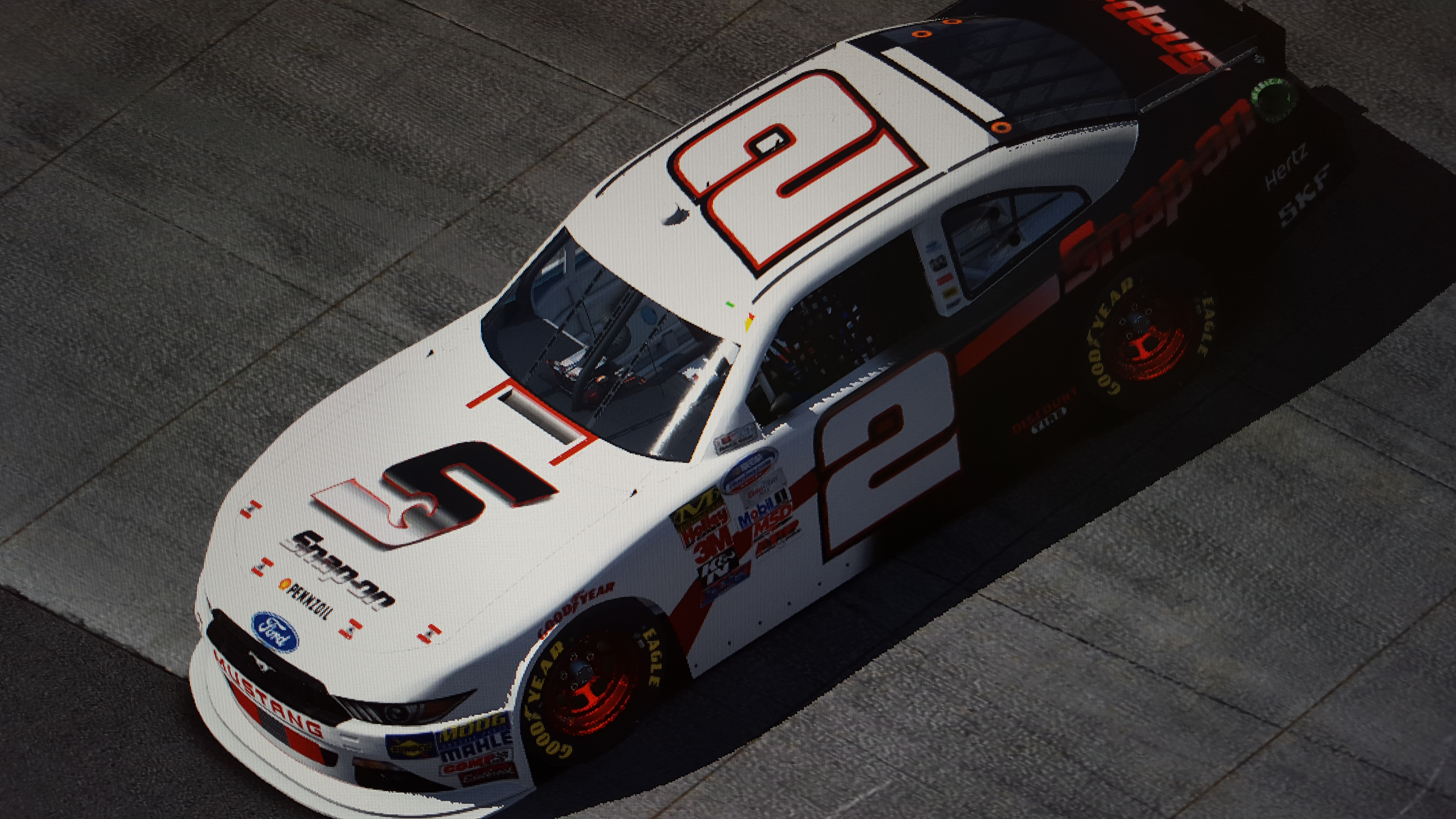 Preview of Snap-on Nationwide Mustang Fictional II by Todd Ressler