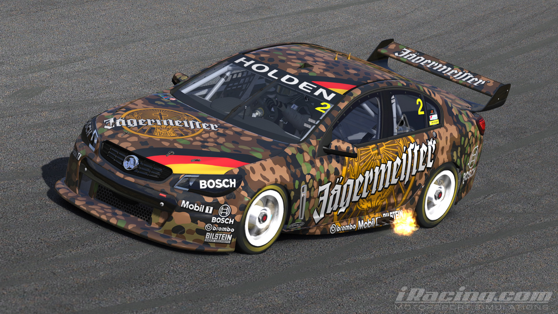 Preview of Holden JAGERMEISTER Flecktarn Camo by Justin S Davis