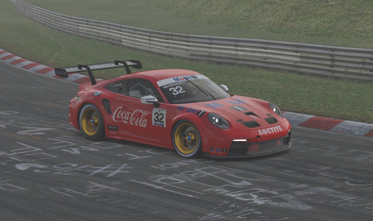 Preview of 992 Coca Cola livery by Pete Wadsworth