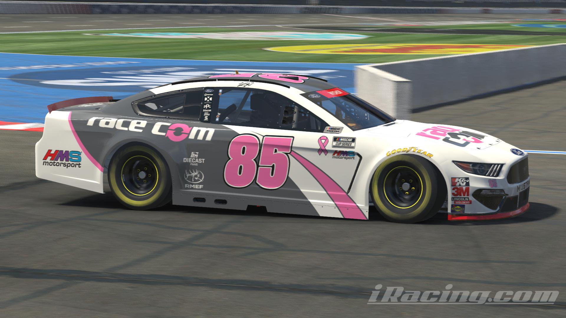Lindgren - RaceCom Pink by Jared W. - Trading Paints