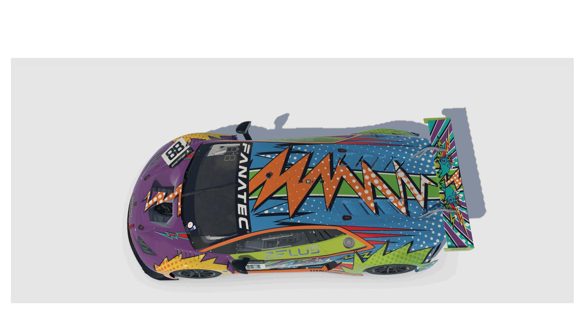 Preview of GT World Challenge - Jason Harward #88 - Zelus Motorsports FLIP by Mark Sykes