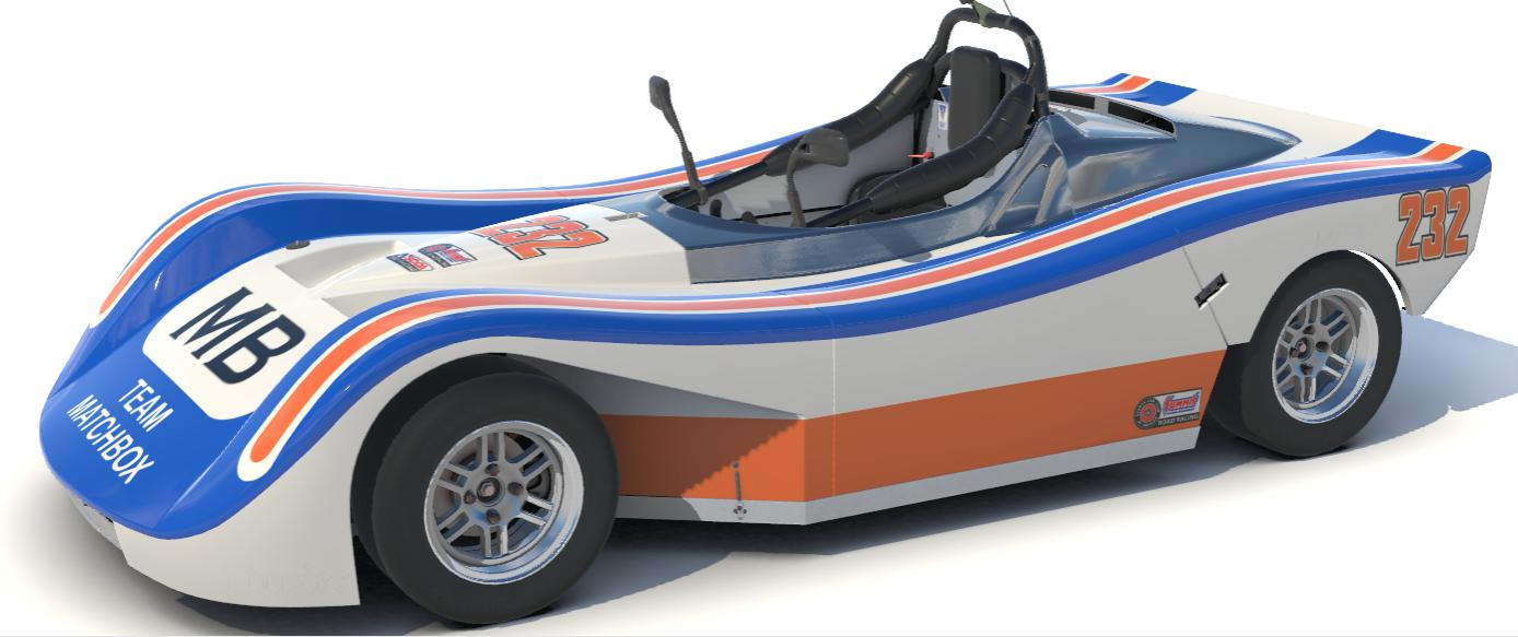 Preview of 1960s Matchbox racer by Rowly W.