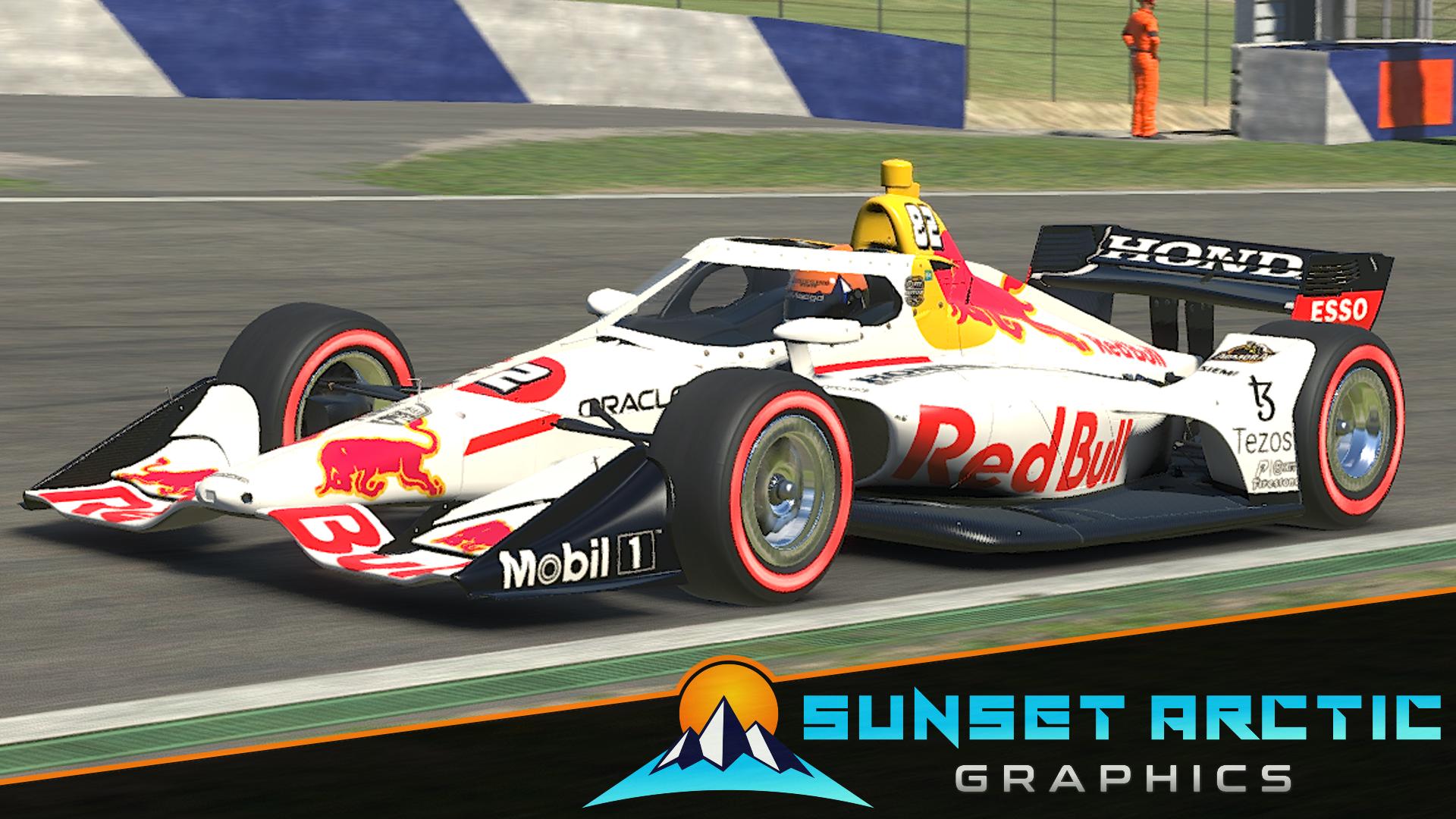 Preview of F1 Red Bull 2021 Special White Edition IndyCar Concept by Dakota D.