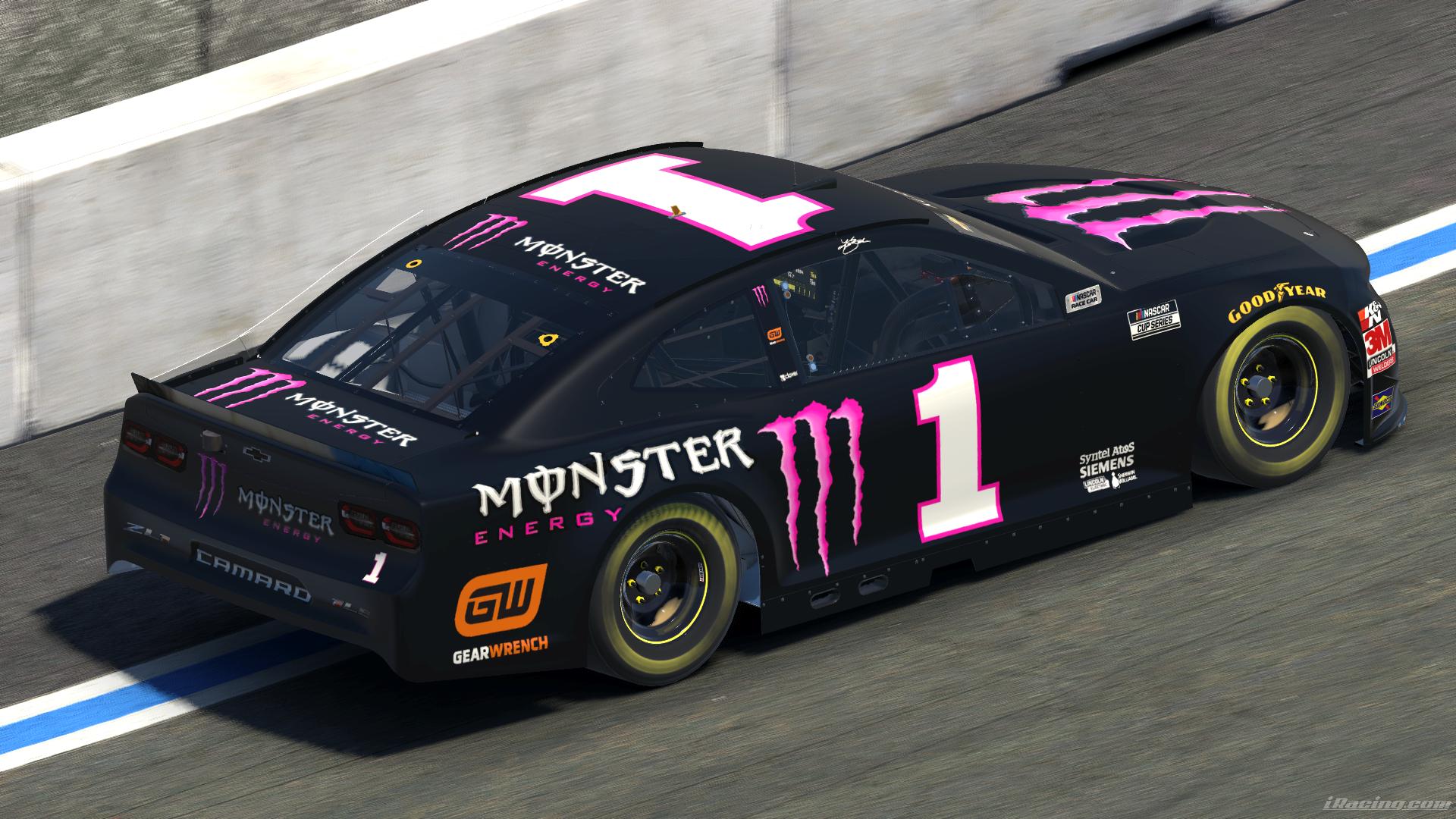Preview of 2021 Concept* Kurt Busch Pink Monster  by Dylan Holland