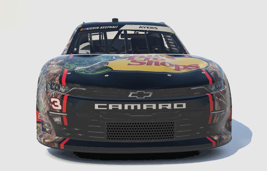 Preview of David Brown Xfinity Bass Pro Shop Camaro by Steven Ayers Jr
