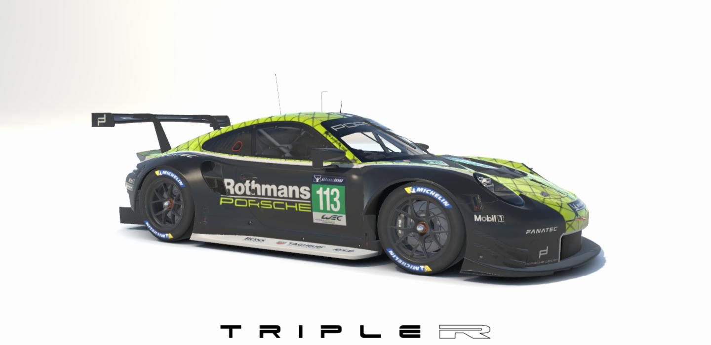 Preview of Porsche 911 RSR Triple R racing Rothmans by Robin Tom