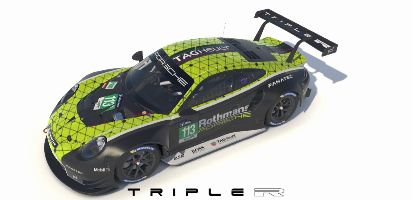 Preview of Porsche 911 RSR Triple R racing Rothmans by Robin Tom