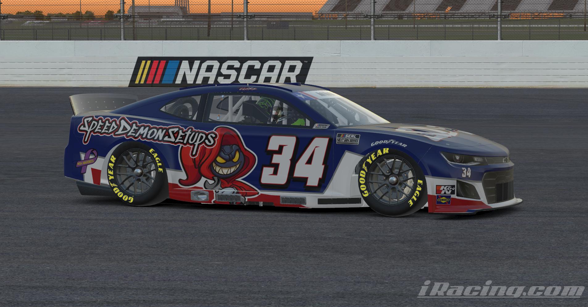 Preview of #34 Speed Demon Setups Next Gen Camaro by Justin Lumpkin