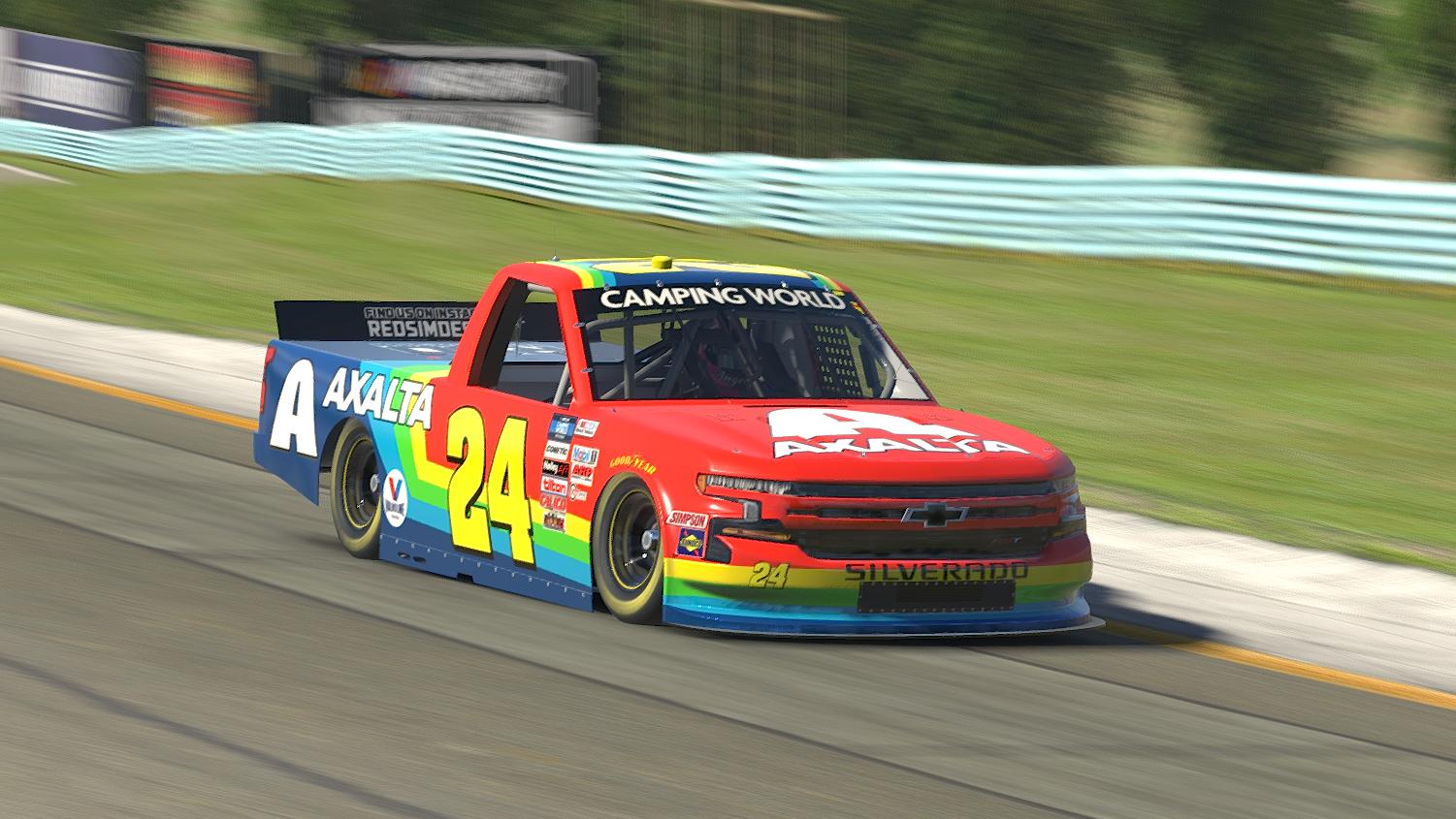 Preview of Axalta Rainbow Chevy Silverado Custom #24 by Blaine Sparling