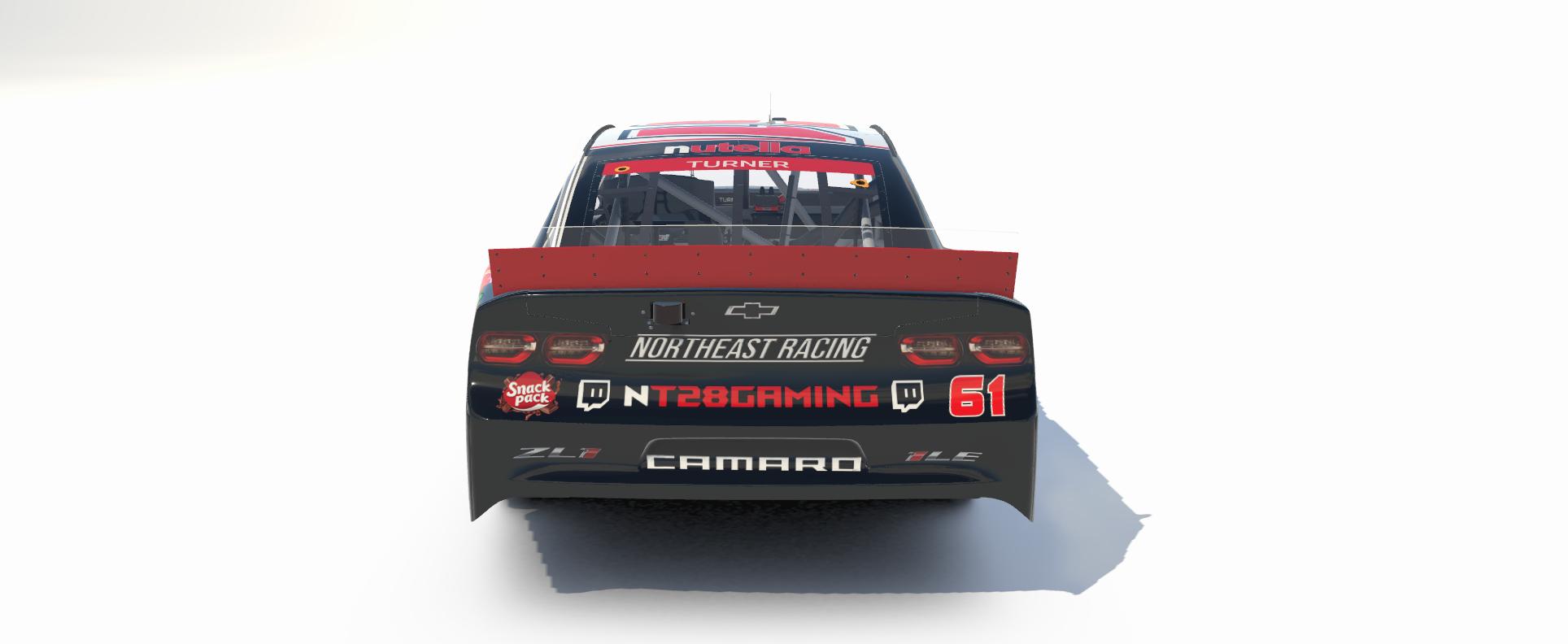 Preview of "Nutella" Cup Series Camaro Scheme by Waylon Turner
