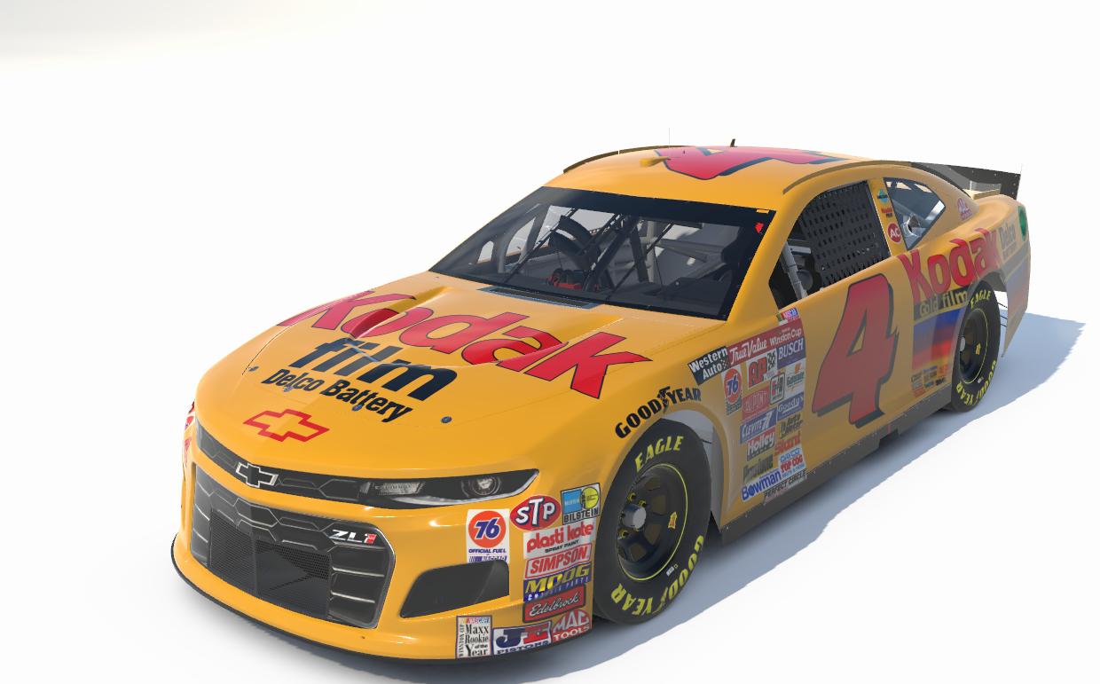 Preview of Kodak #4 with custom number by Cale Delyea