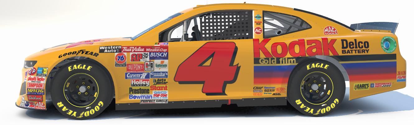 Preview of Kodak #4 with custom number by Cale Delyea