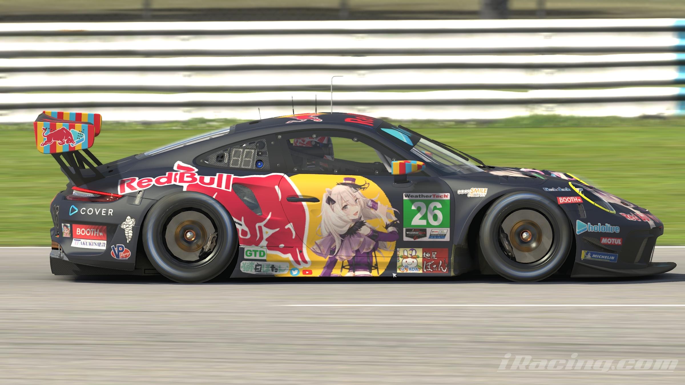 Preview of (IMSA ver.)Red Bull Virtual Ambassadors hololive Aqua&Botan 911 [Itasha] by Takuya Onbe