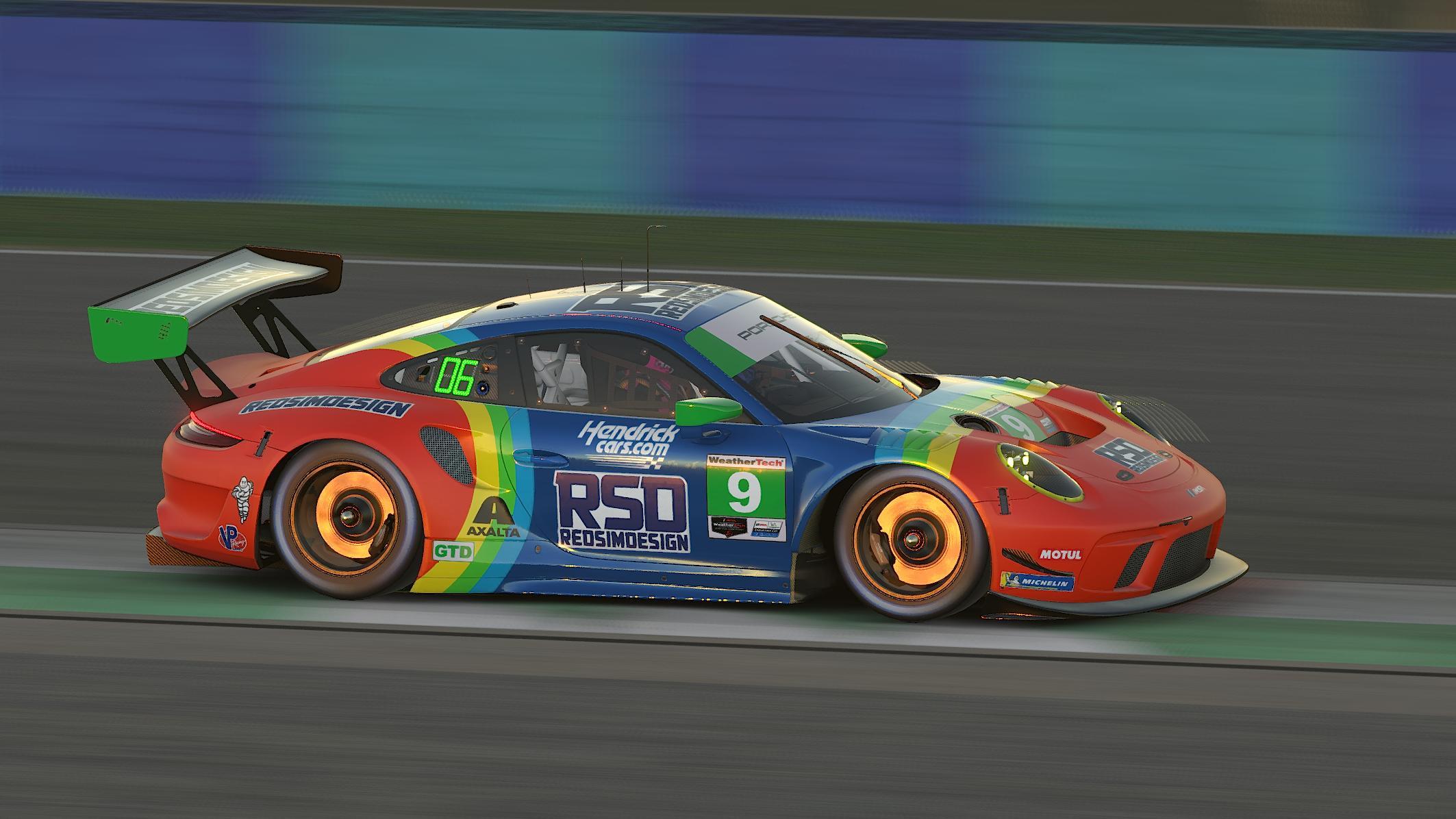 Preview of Jeff Gordon Tribute 911 GT3 w/IMSA Number/Decal by Blaine Sparling