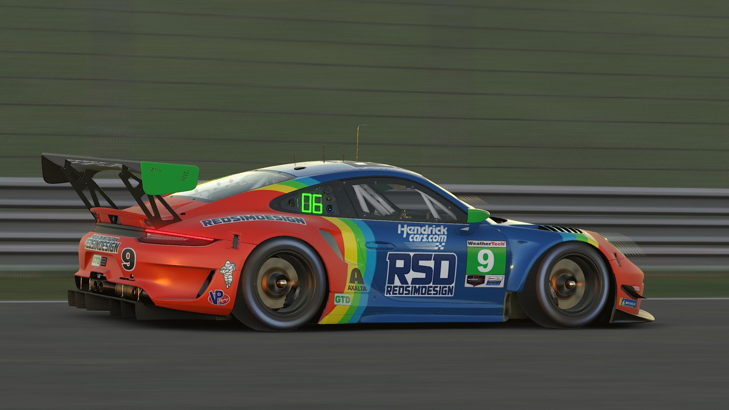 Preview of Jeff Gordon Tribute 911 GT3 w/IMSA Number/Decal by Blaine Sparling