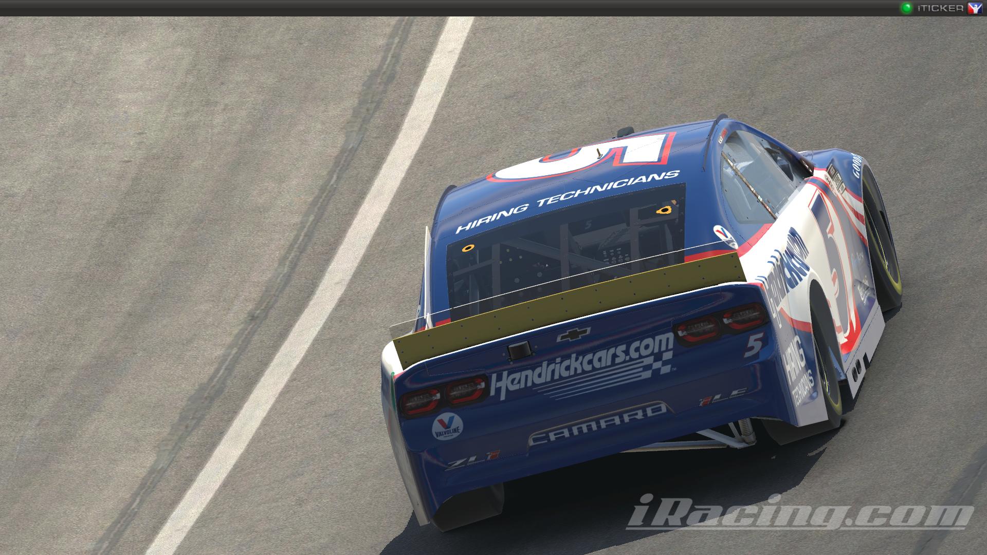 Preview of Kyle Larson #5 Hendrickcars.com 2021 NASCAR Cup Series Playoffs Round of 8 With Custom Number by Ryan Broderick