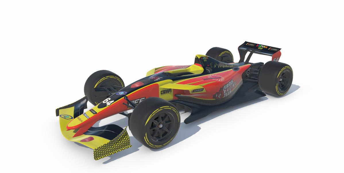 Dallara IR01 Furious Racing Team by Stefano Deleonardis - Trading Paints
