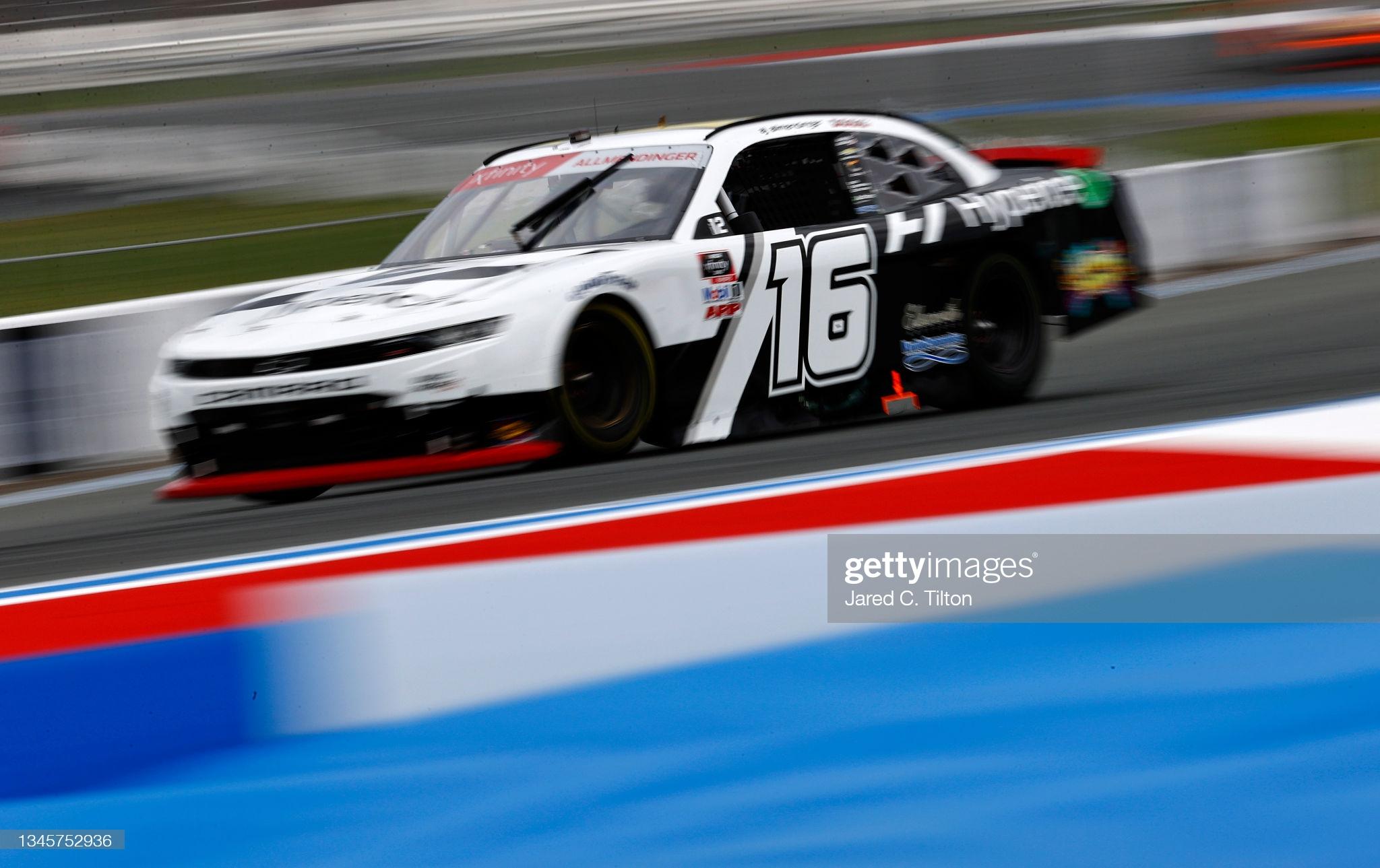 Preview of AJ Allmendinger #16 Hyperice 2021 NASCAR Xfinity Series Playoffs Round of 12 With Custom Number by Ryan Broderick