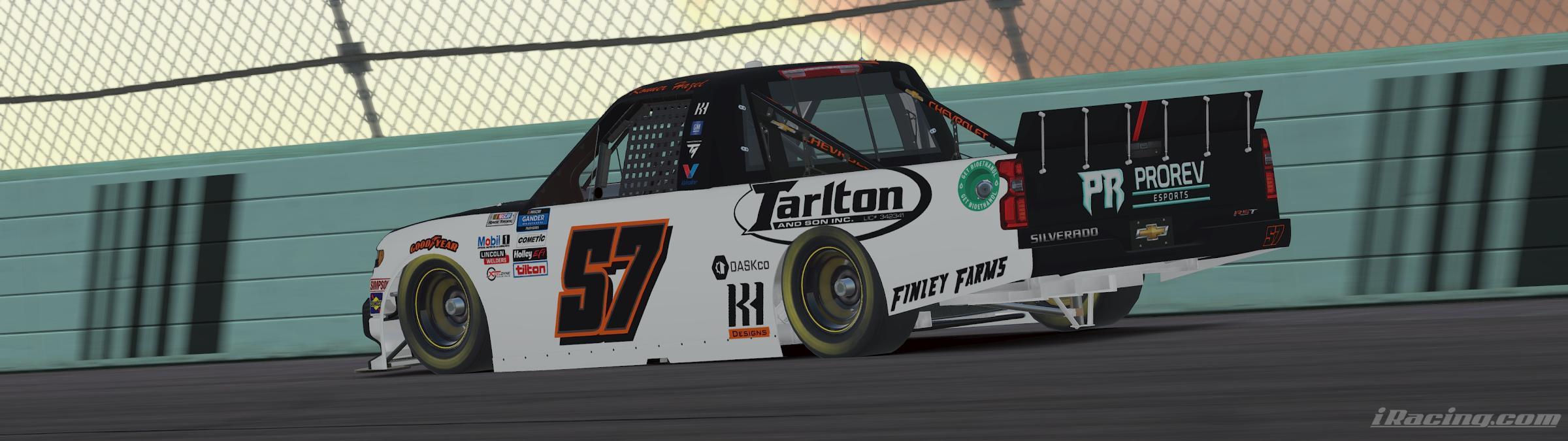 Preview of #57 Kyle Larson Sprint Car Scheme 2021 CTRL Silverado by Konner Hazel