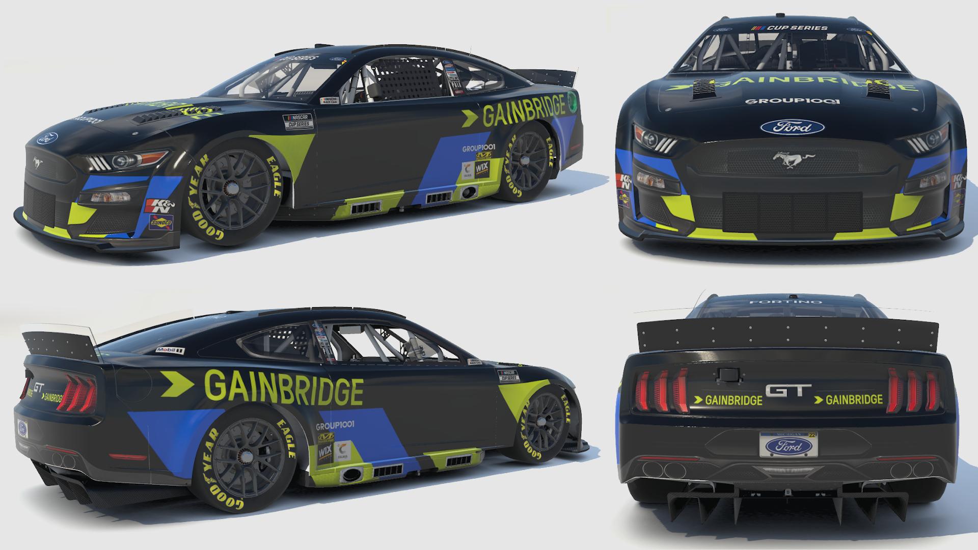 Preview of Fictional Gainbridge Ford Mustang by Jacob Fortino