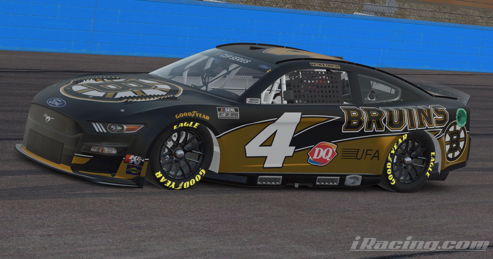 Preview of Boston Bruins #4 Next Gen Ford Mustang by Justin Lumpkin