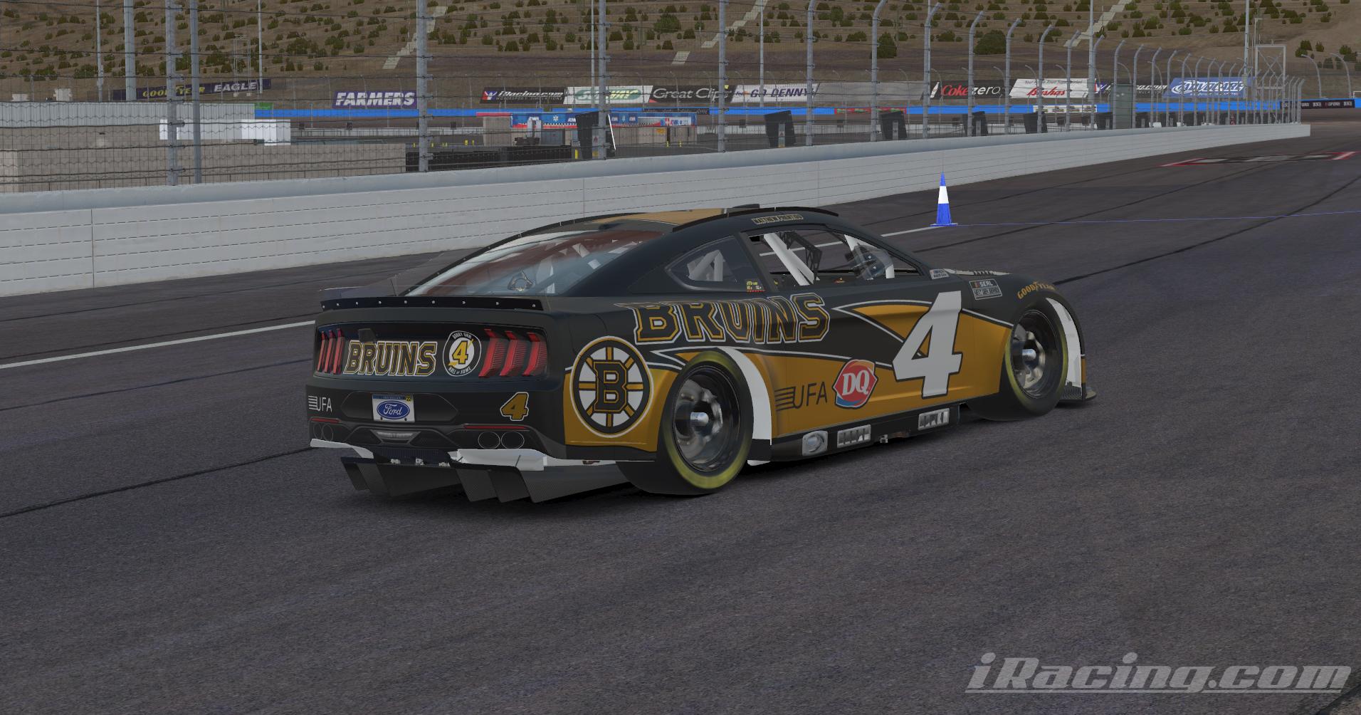 Preview of Boston Bruins #4 Next Gen Ford Mustang by Justin Lumpkin