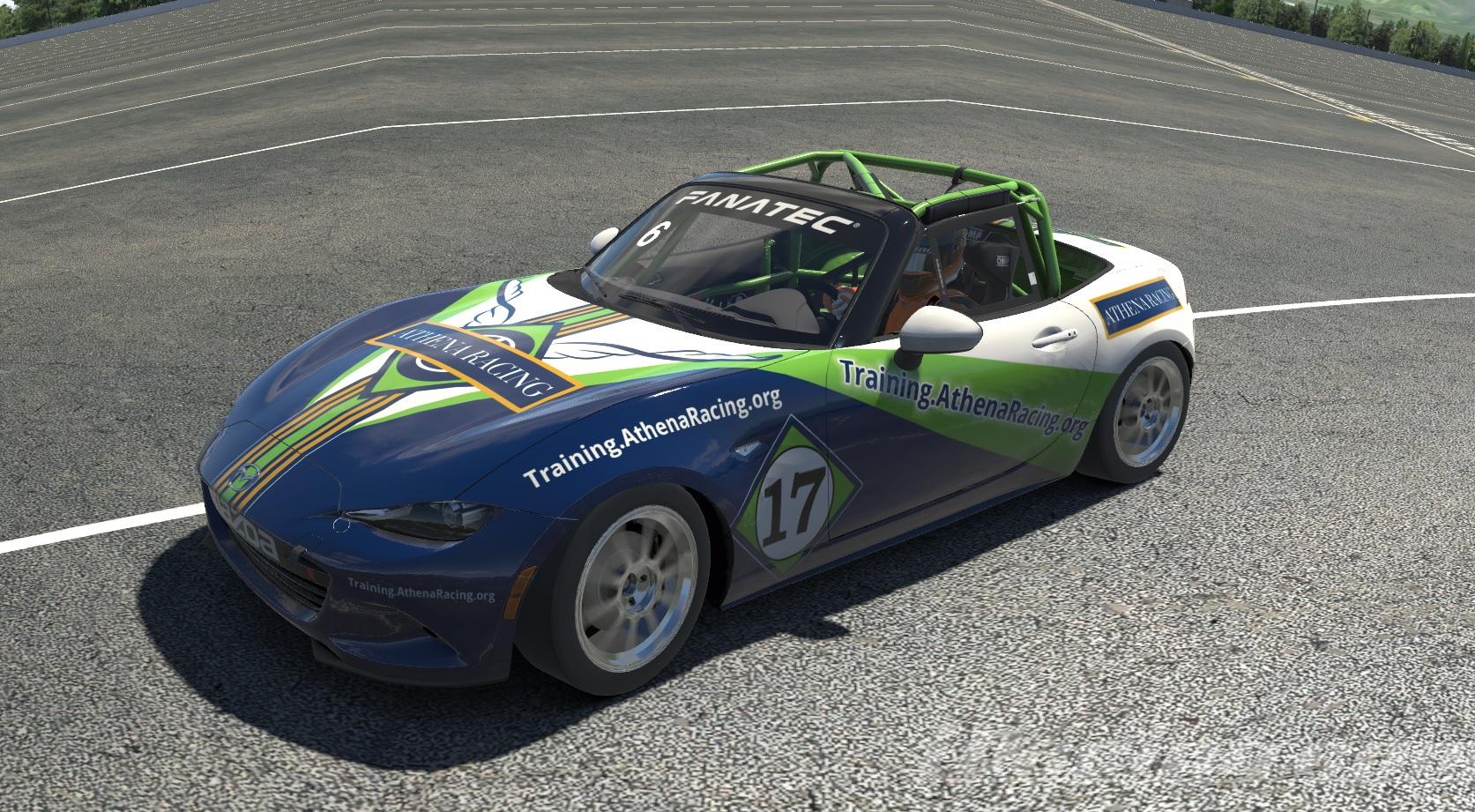 Preview of Athena Racing Mazda MX5 No Number by Chris Bull