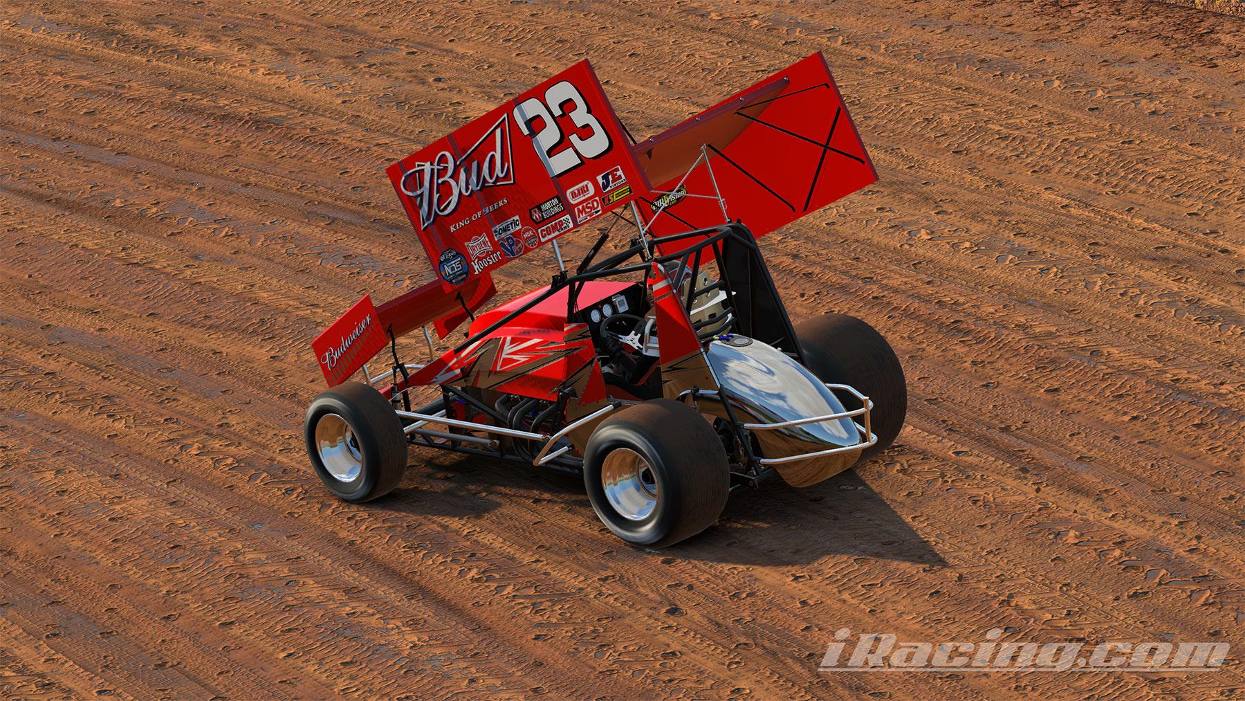 Preview of Budweiser 23 Winged Sprint by Jeff L.