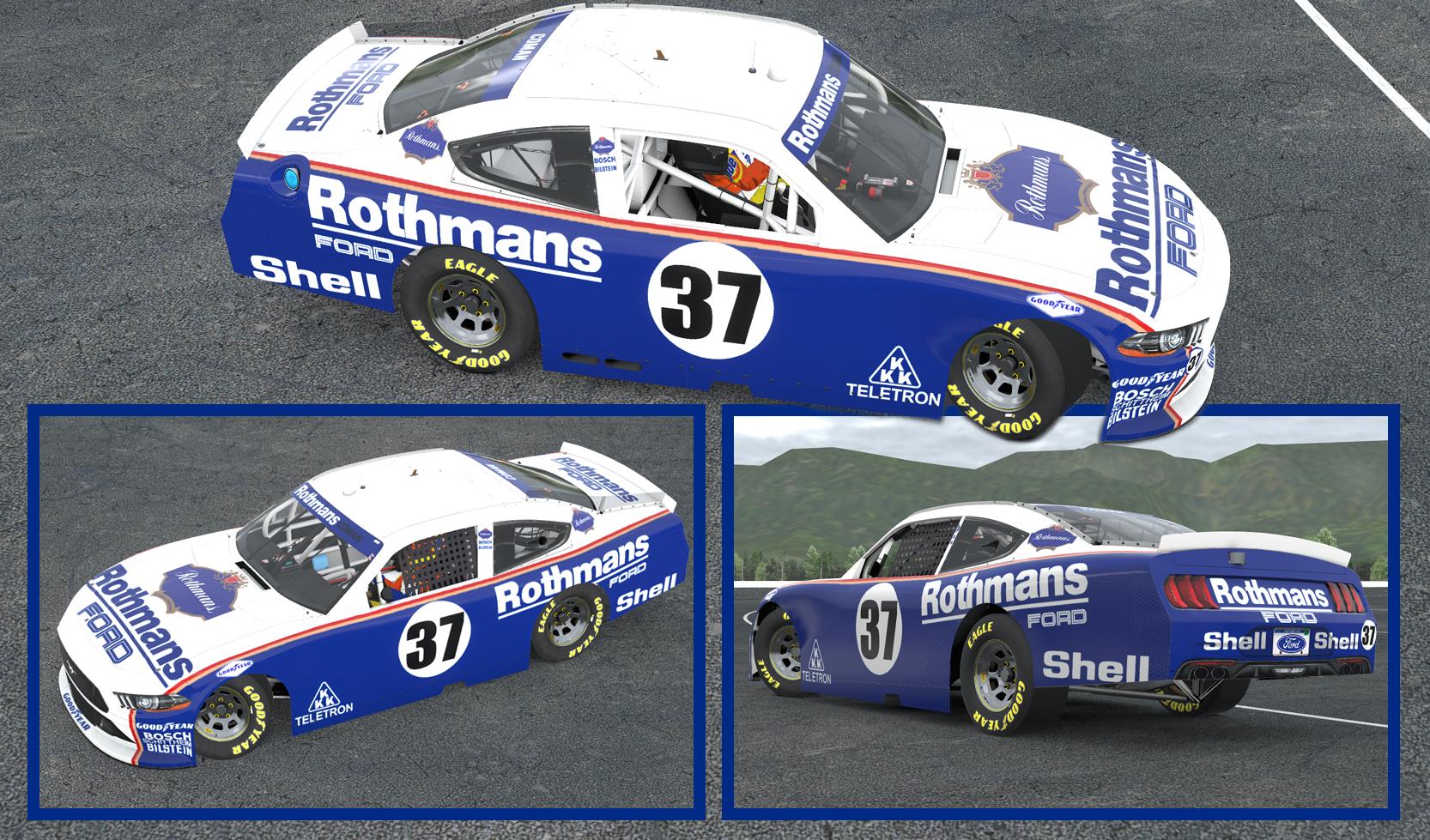 Preview of Nascar Xfinty Rothmans by Clyde Coman
