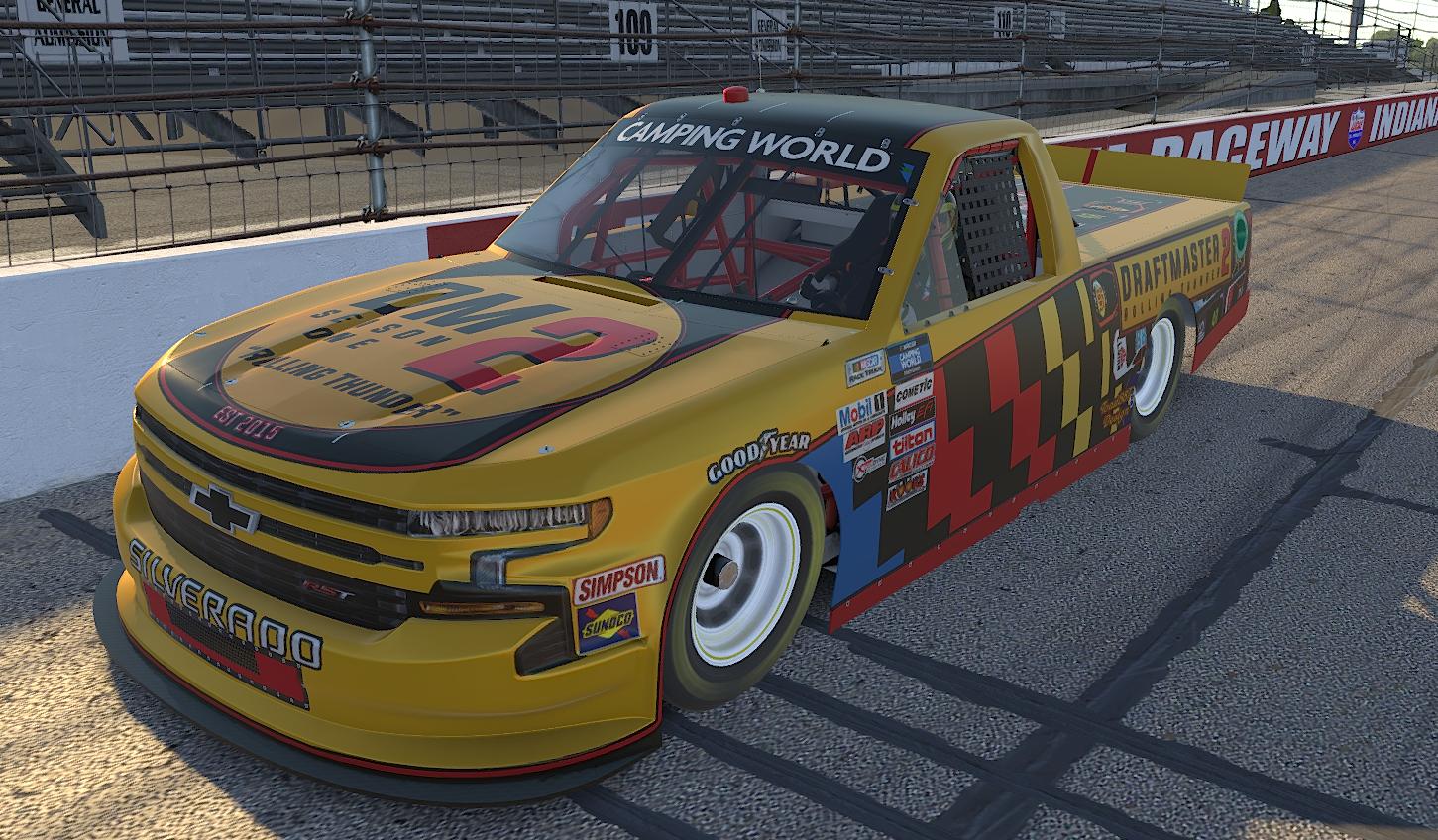 2022 Draftmaster 2 Silk Silverado by Todd Liston - Trading Paints