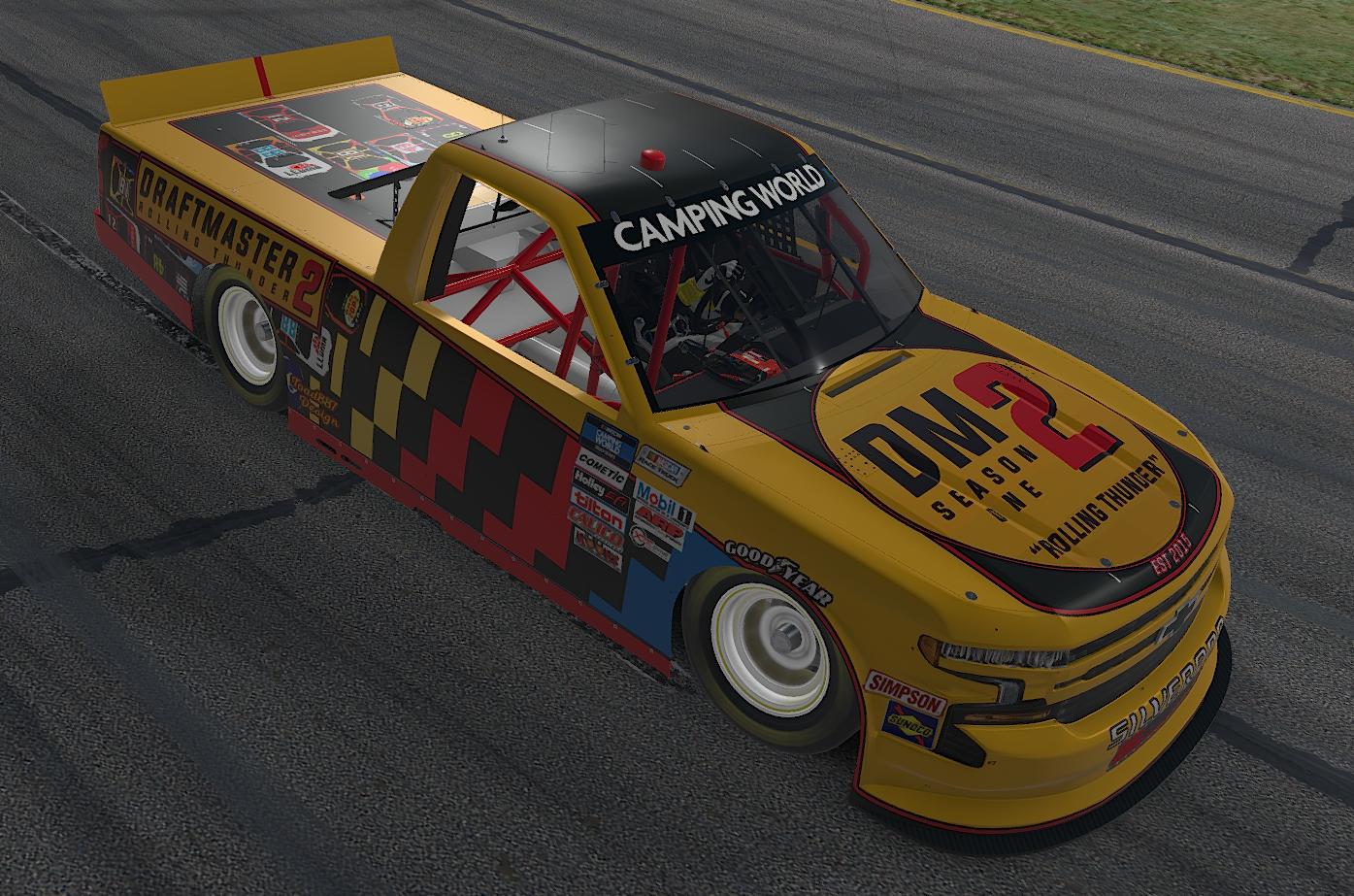 2022 Draftmaster 2 Silk Silverado by Todd Liston - Trading Paints