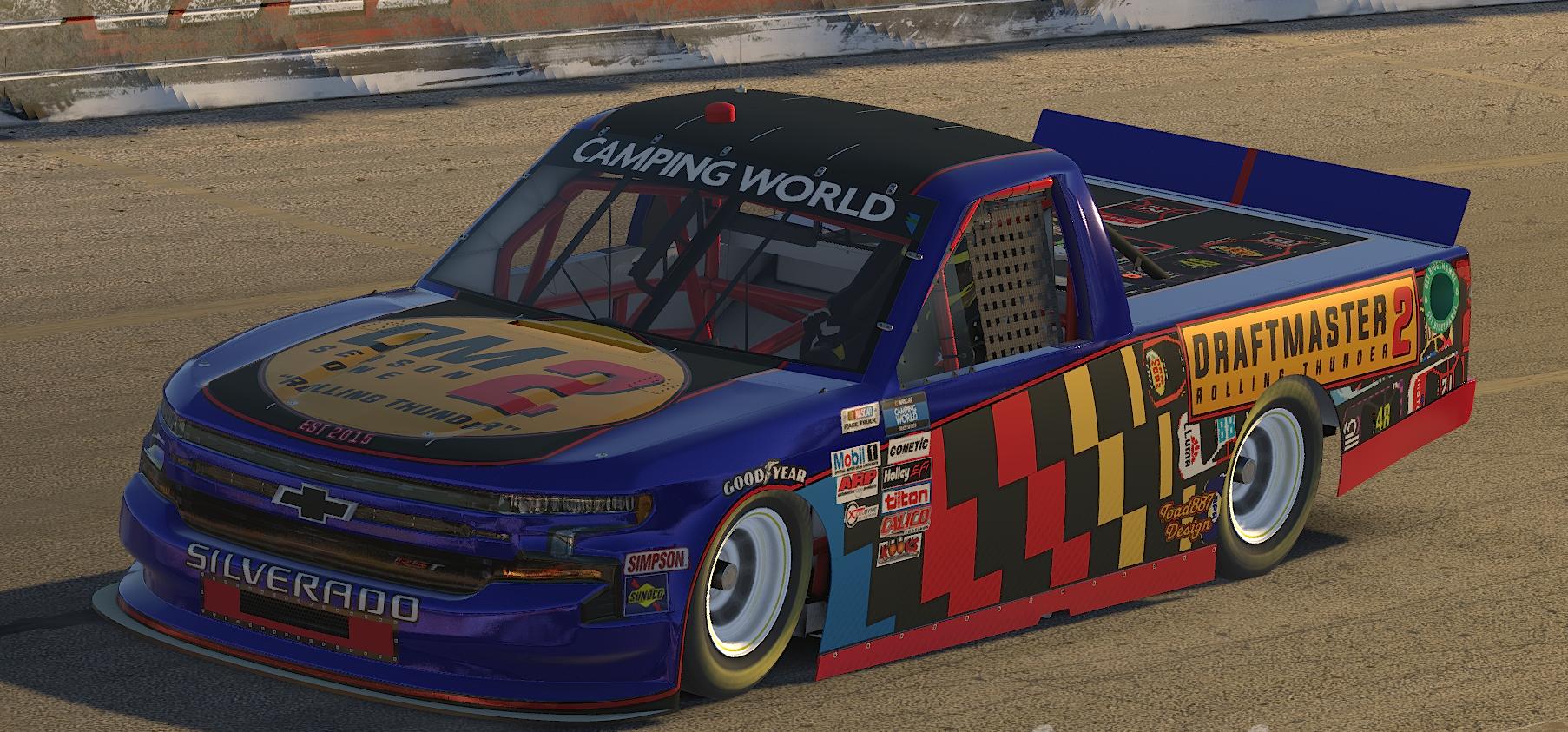 2022 Draftmaster 2 Midnight Silverado by Todd Liston - Trading Paints
