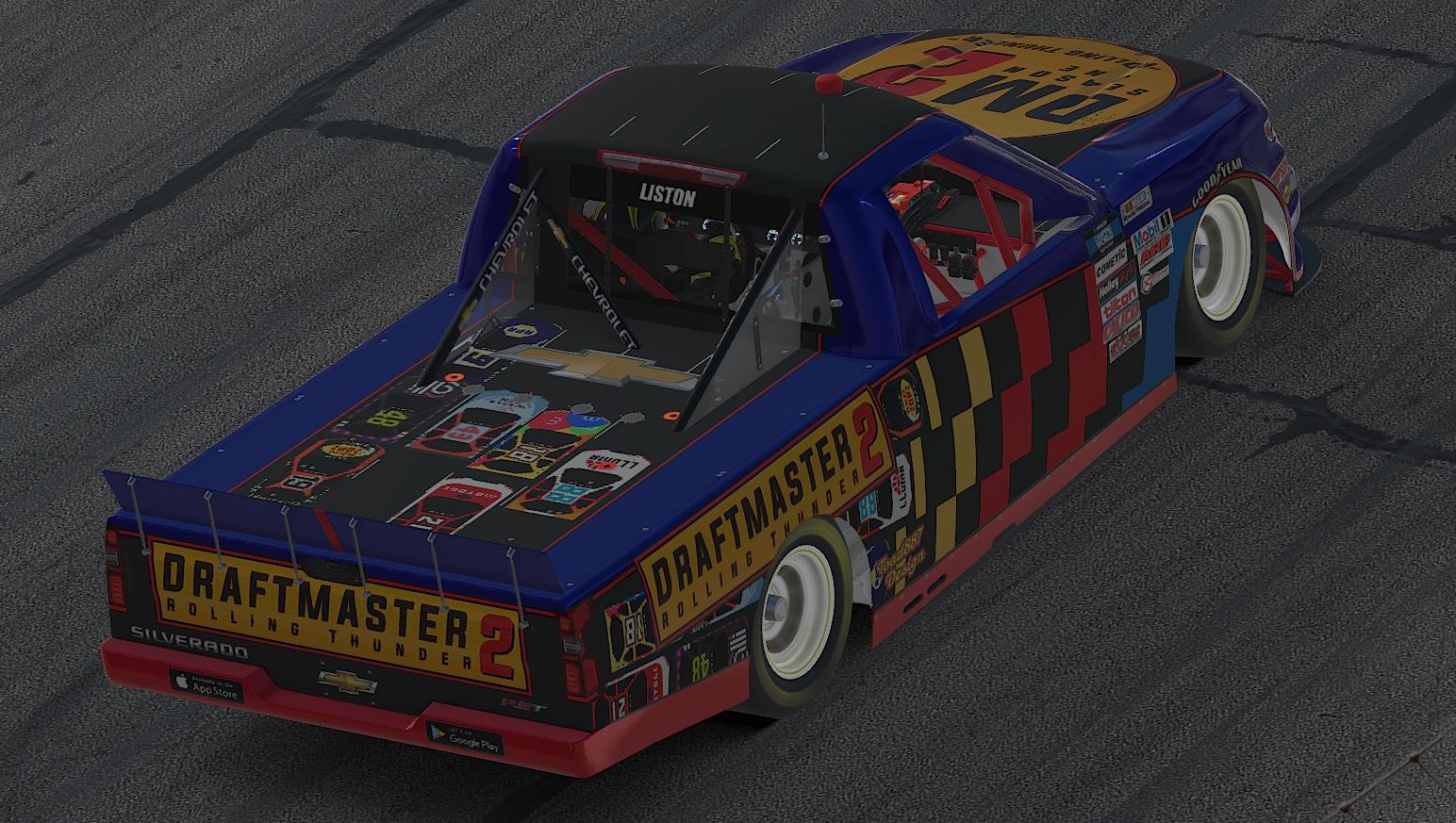 2022 Draftmaster 2 Midnight Silverado by Todd Liston - Trading Paints