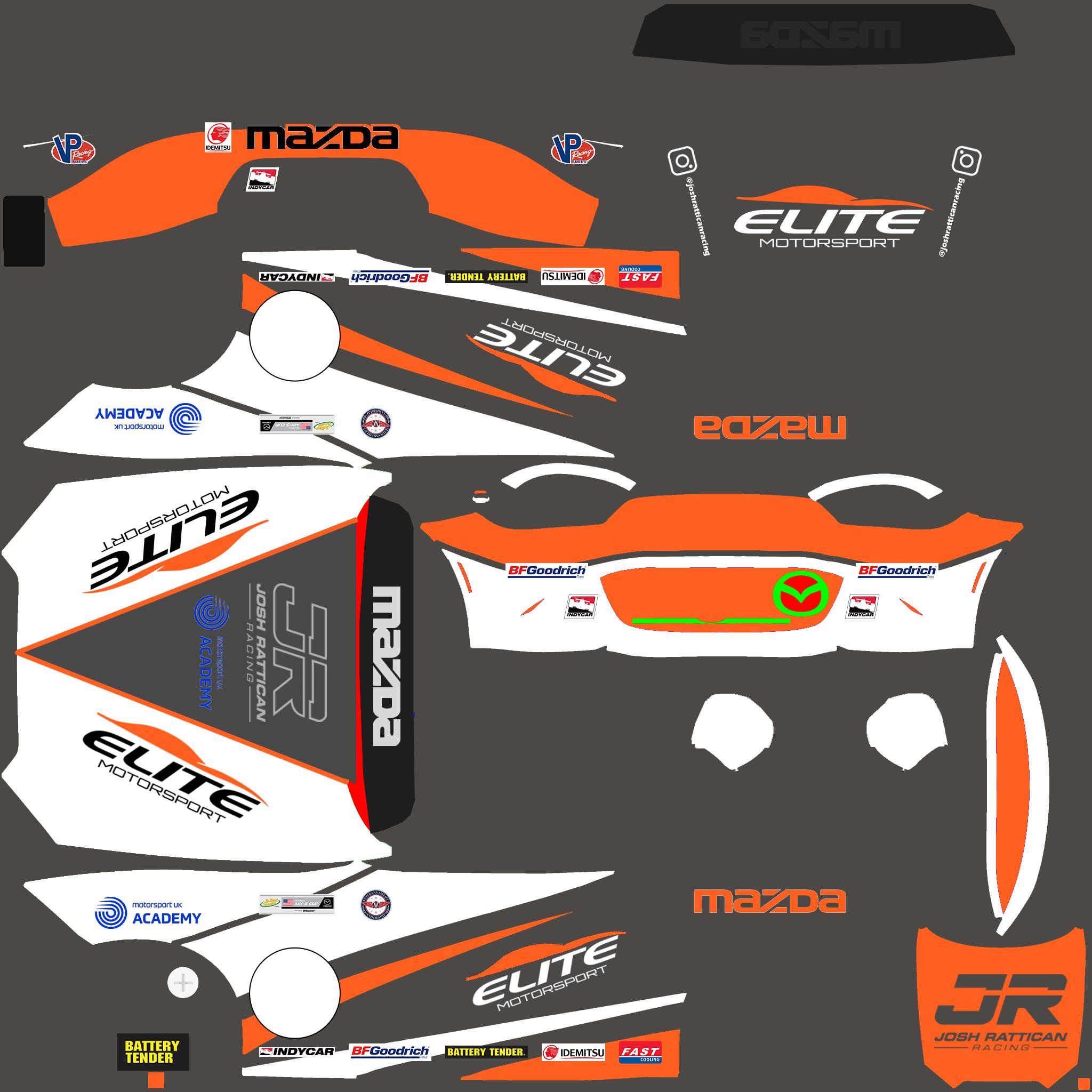 The Absolute Master Josh Rattican Racing by Jason Sumpton - Trading Paints