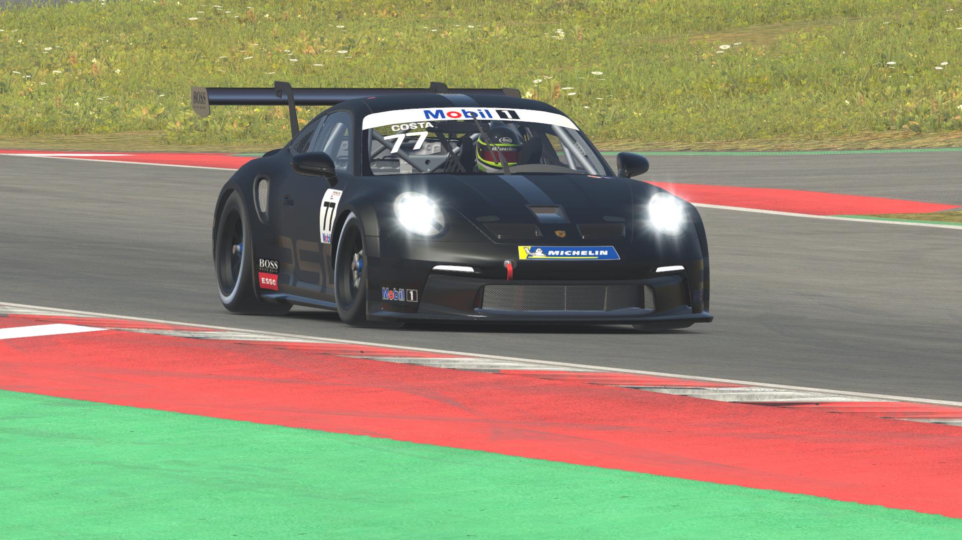 Preview of GT3 992 - All Black -  Black matte & black gloss details by Rafa C.