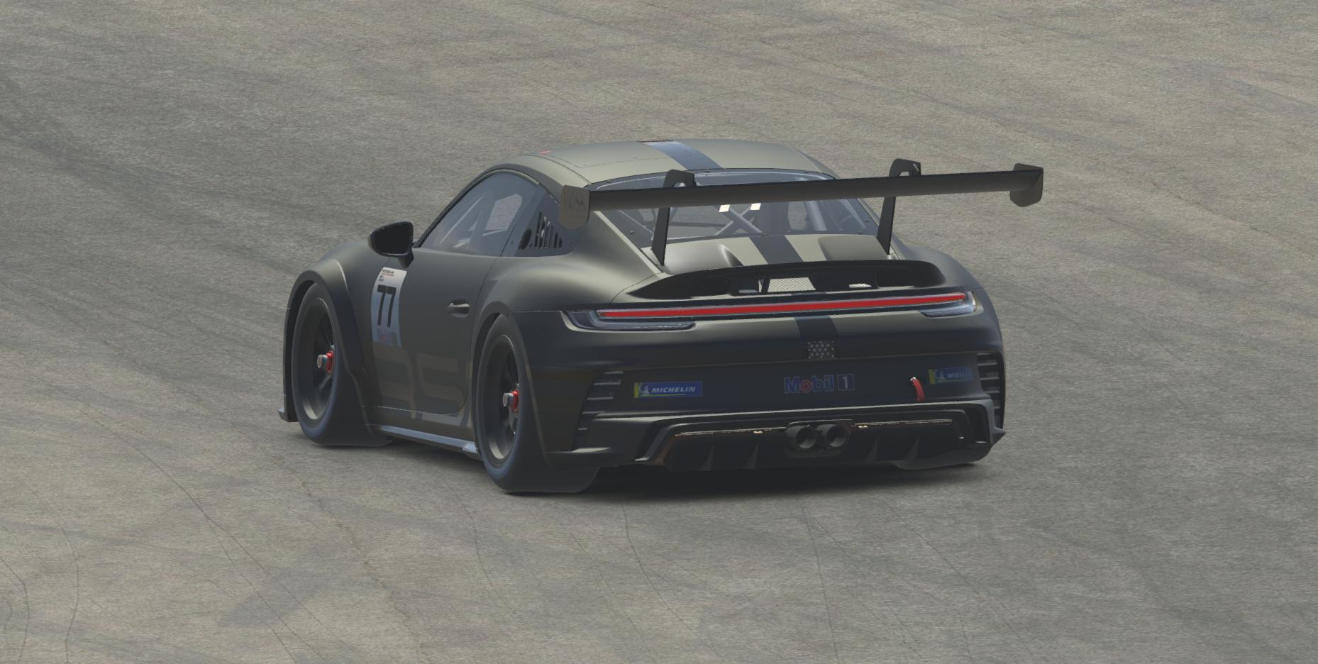 Preview of GT3 992 - All Black -  Black matte & black gloss details by Rafa C.
