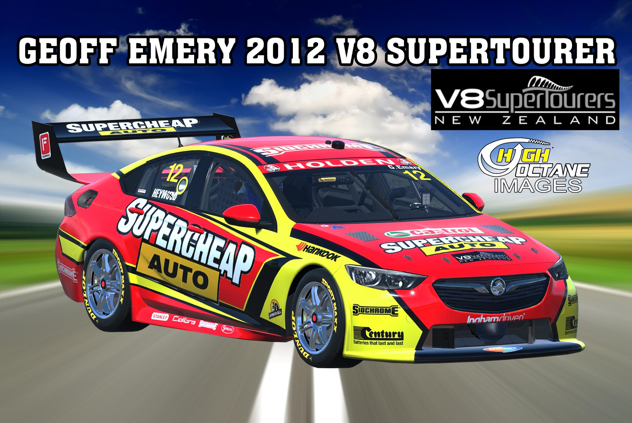 Preview of Geoff Emery 2012 V8 Supertourer by Matt Heywood