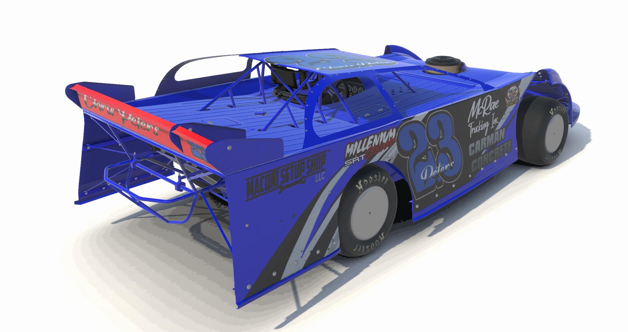 Preview of Dirt Late Model chris peters 23 by Brenda Doell