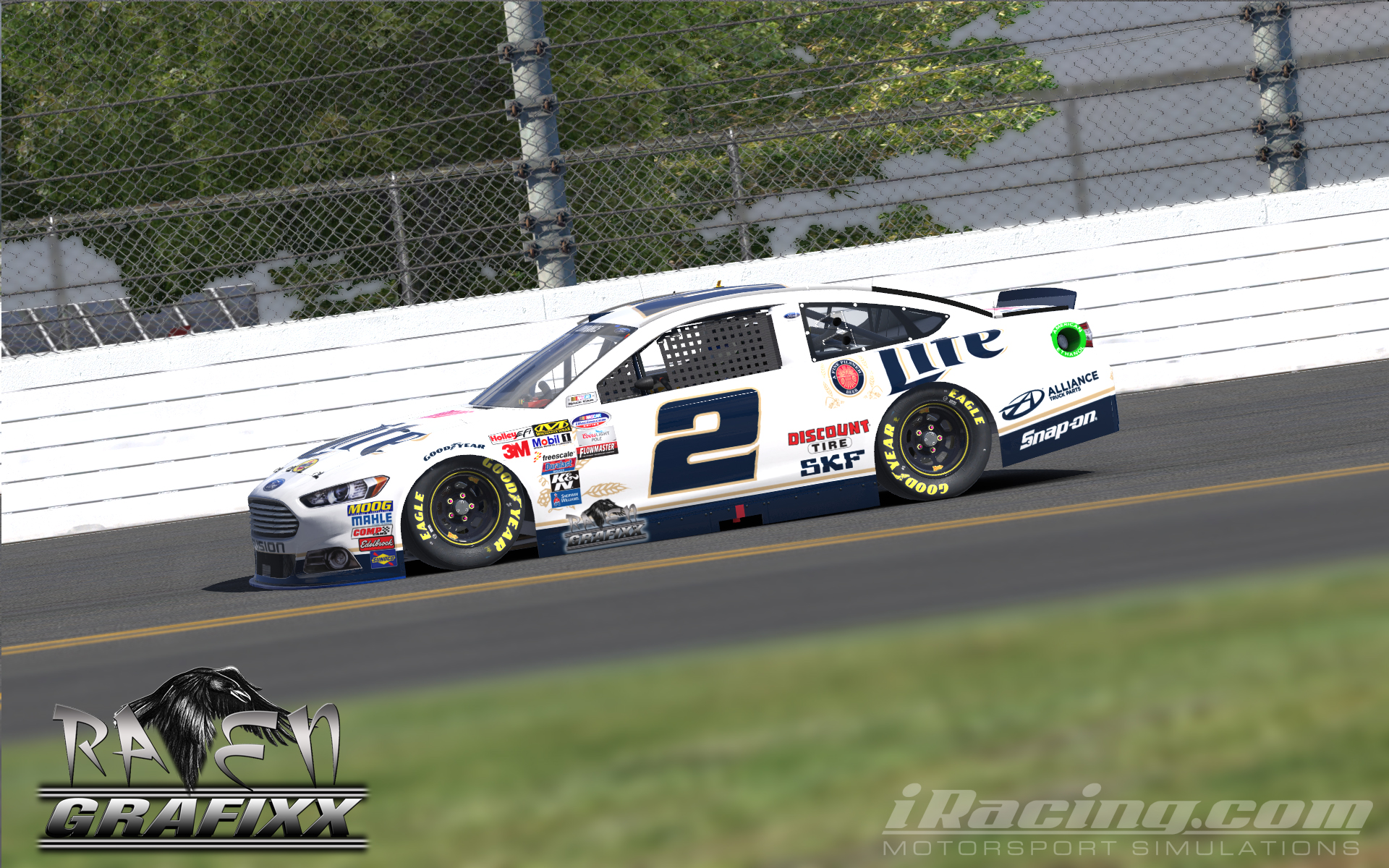 Preview of Miller Lite Ford Fusion-Gen6 2016 by Doyle Lowrance