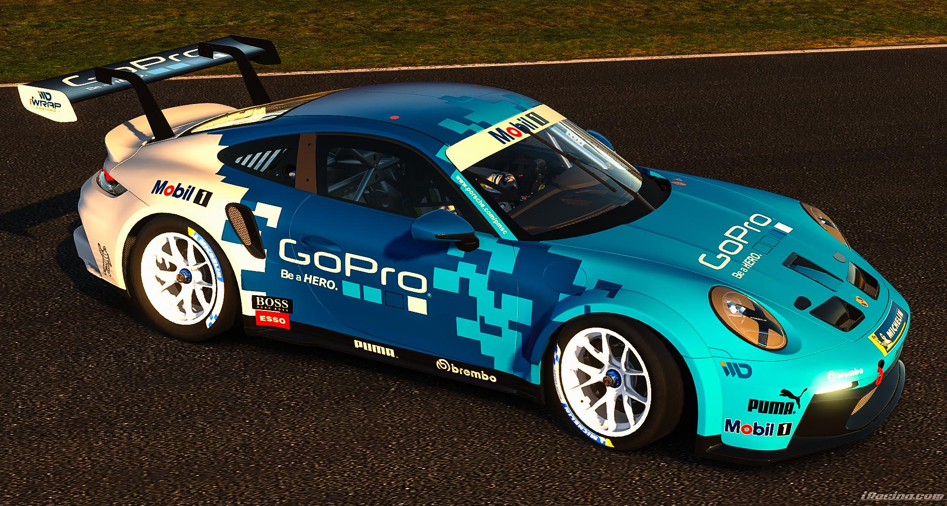 GoPro Porsche Cup 992 - Concept by Scott S. - Trading Paints