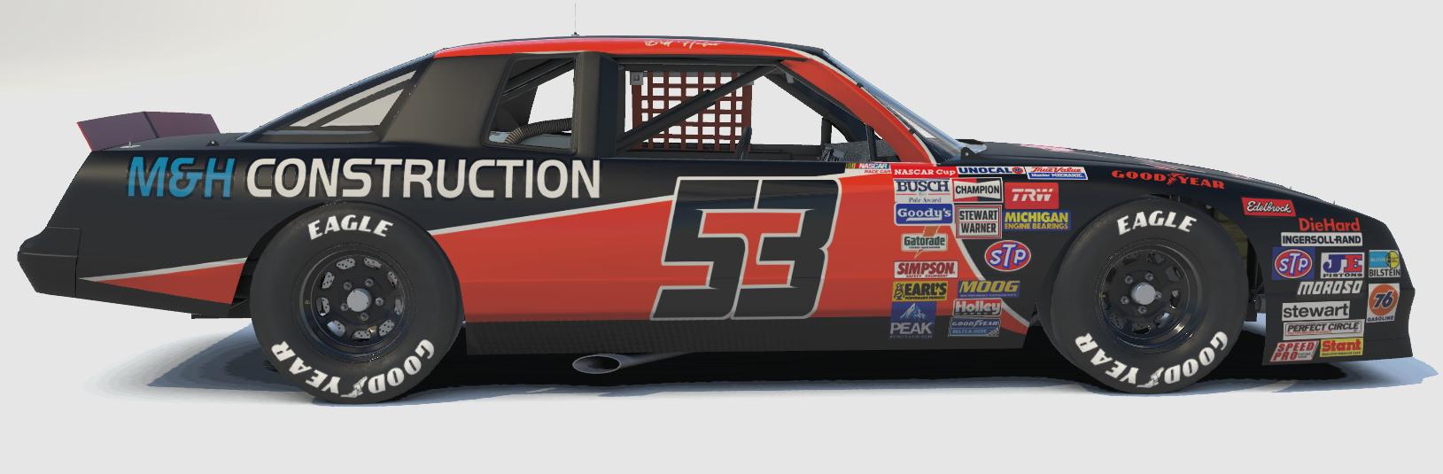 Preview of Bill Hales Orange and Black 87 Monte Carlo by Steven Ayers Jr