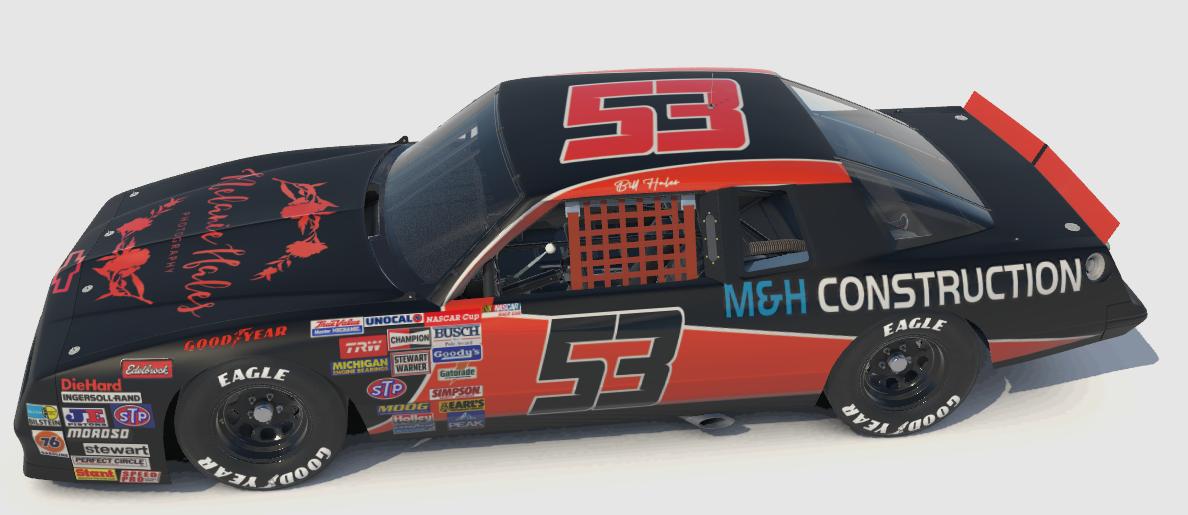 Preview of Bill Hales Orange and Black 87 Monte Carlo by Steven Ayers Jr