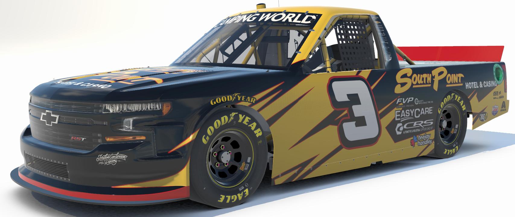 Fictional South Point Jordan Anderson Racing #3 JAR by Teejay Handley ...